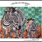 Girls in Stripes Quilt Digital Pattern